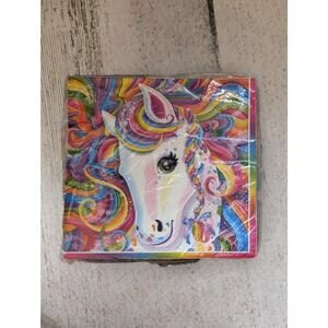 Lisa Frank Rainbow Majesty Party Beverage Napkins 16 Count NEW 90s Y2K